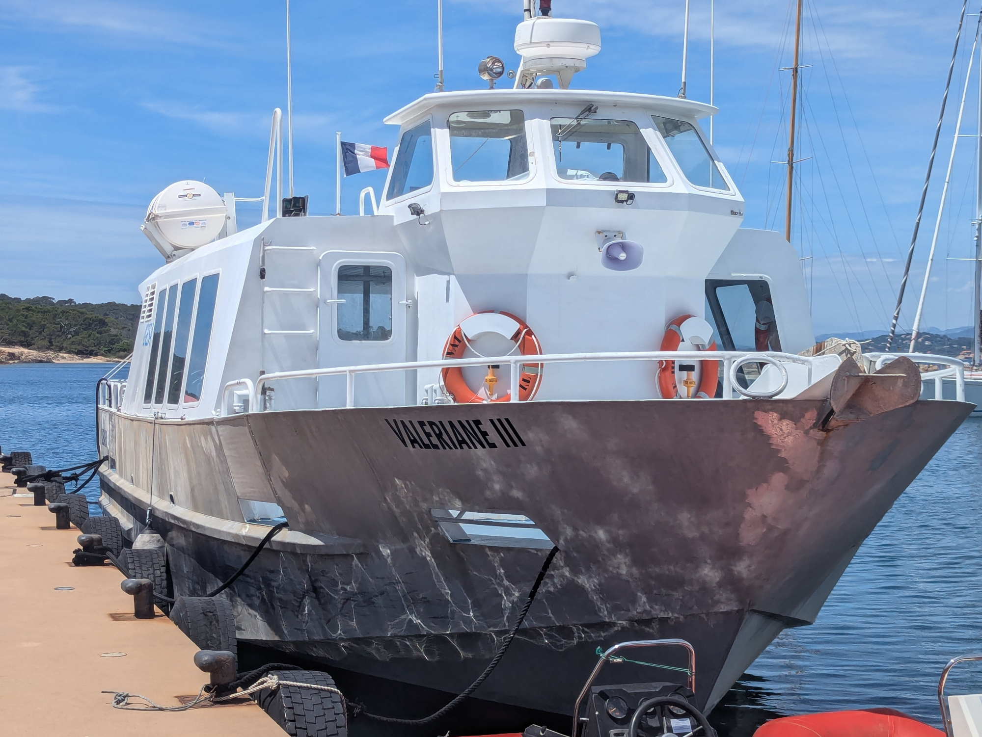 Boat for the social event.